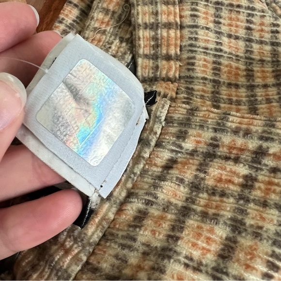 Vintage Dolce & Gabbana Plaid Corduroy Pants - Picture 8 of 8